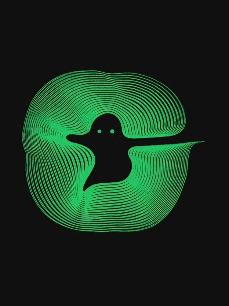 Ghost Files green ghost promotional artwork