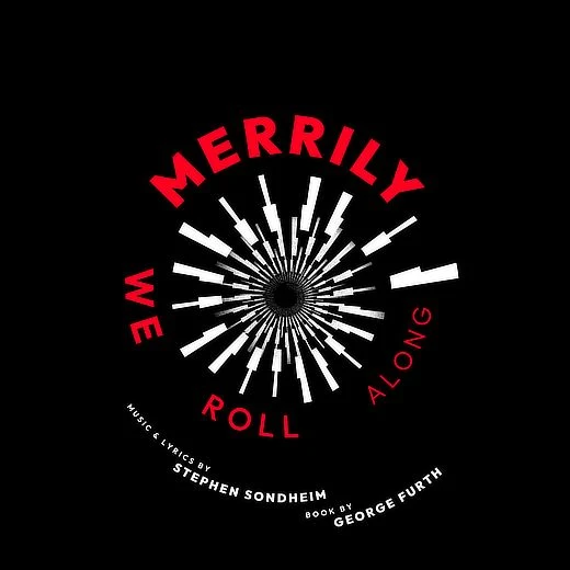 Merrily We Roll Along official production poster
